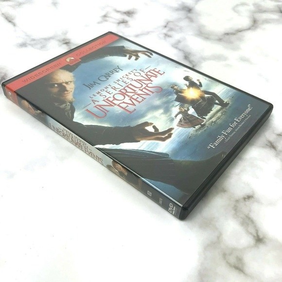 A Series of Unfortunate Events Lemony Snickett DVD Widescreen Jim Carrey - Picture 6 of 6